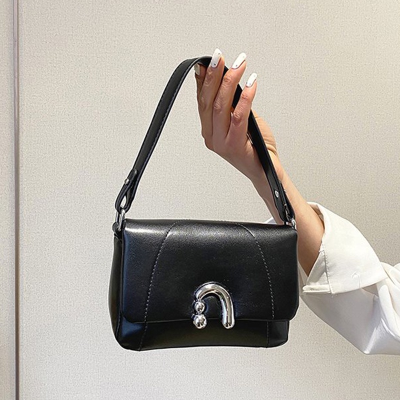 Ielgy Túi Đeo Vai / Đeo Chéo Hình Vuông Có Khóa Cài Chất Lượng Cao Thiết Kế Di Động Cho Nữ