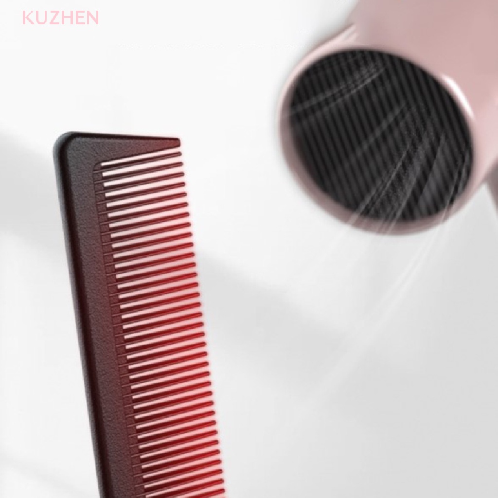 KUZHEN Bộ Lược Chải Tóc Bằng Sợi Carbon Chuyên Nghiệp Cho Salon