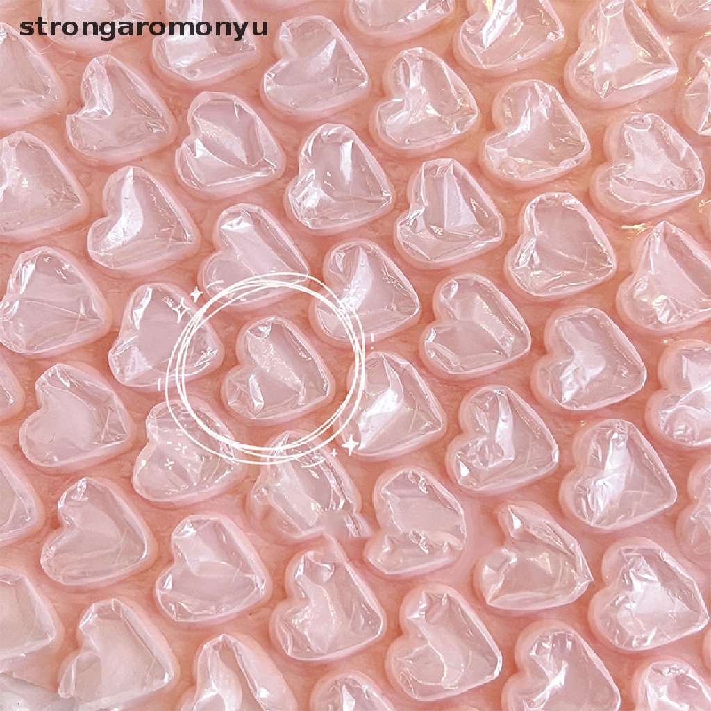 Set 10 Túi Bong Bóng Hình Trái Tim Chống Sốc / Thấm Nước