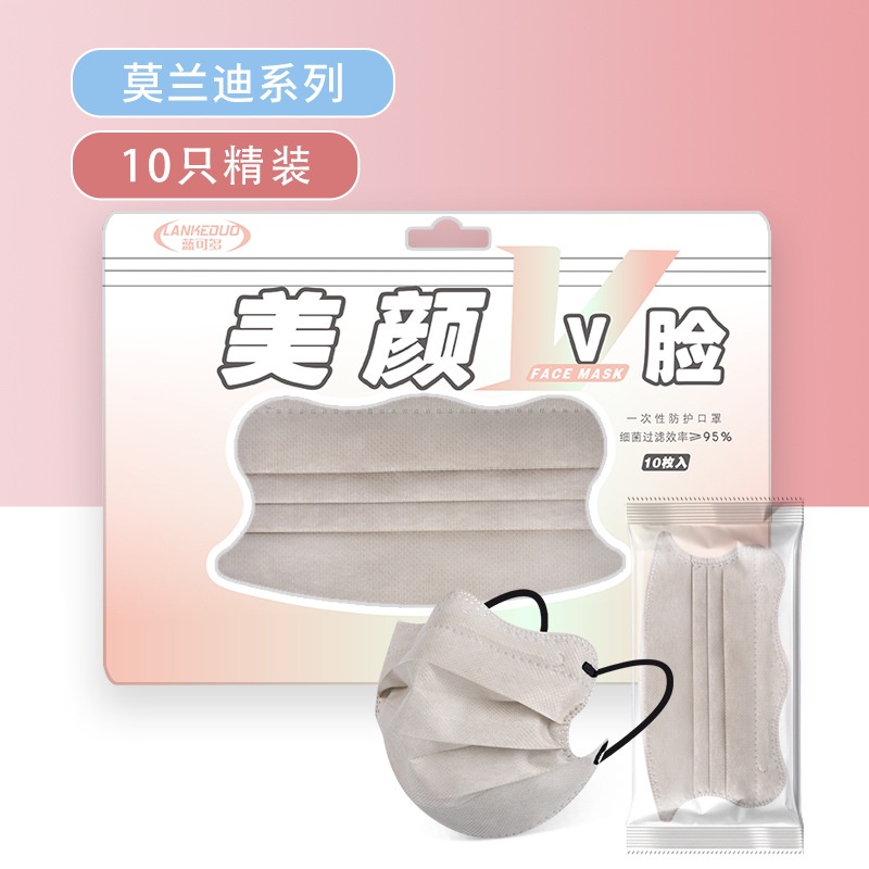 Khẩu Trang 3d Phong Cách Phương Tây Cho Nữ