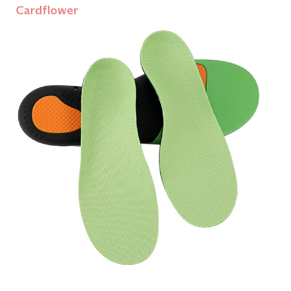 < Cardflower > Đệm Lót Đế Giày Chỉnh Hình Chân Bẹt Cao Cấp Hỗ Trợ Giảm Đau Nhức Bàn Chân Mới