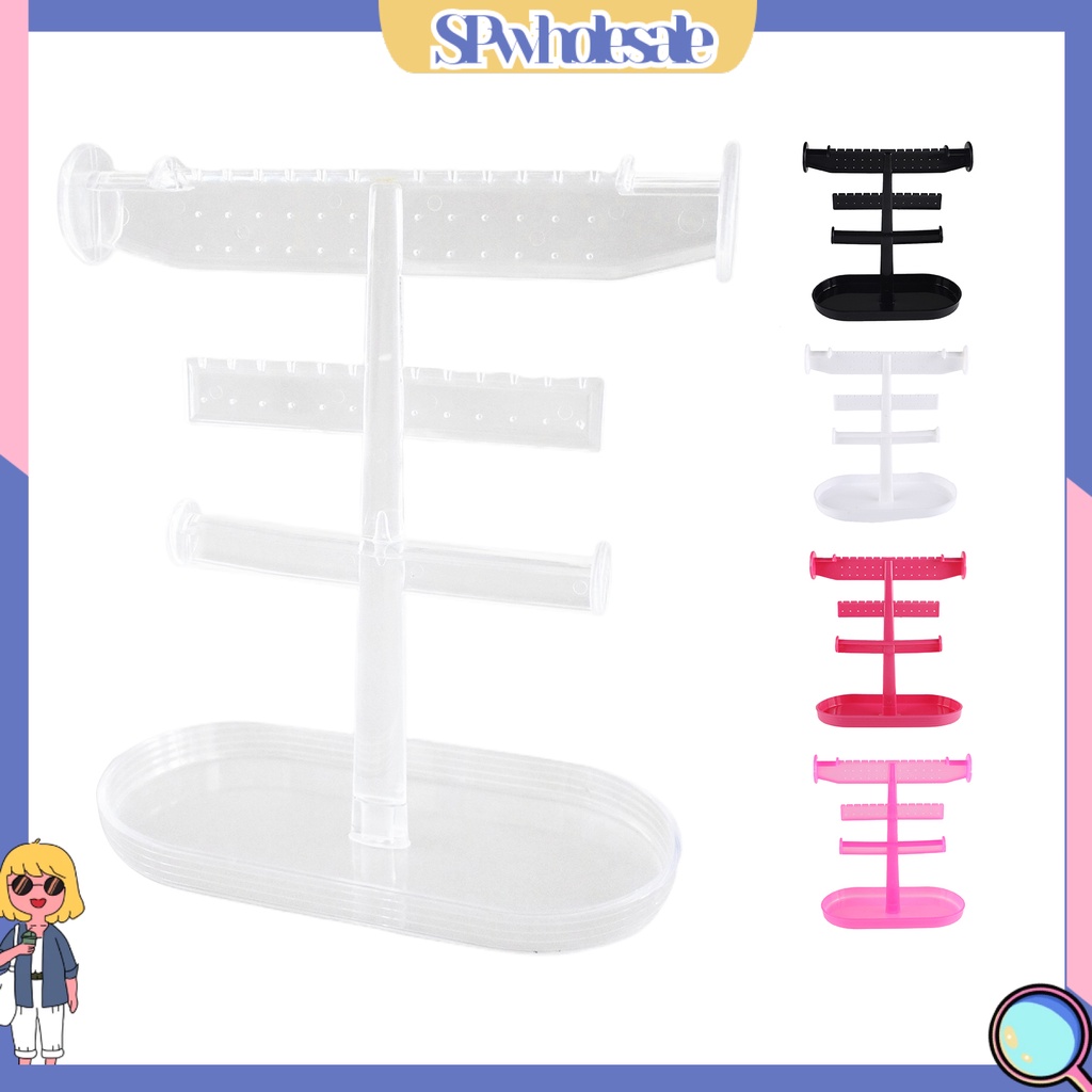 <SPwholesale> Giá Đỡ Trưng Bày Trang Sức Bằng Nhựa Cứng Đa Năng Sáng Tạo