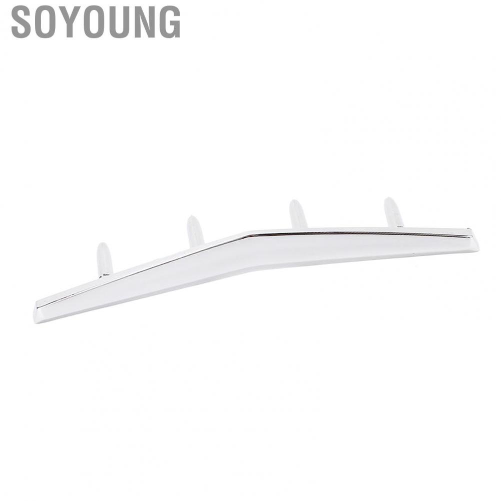 Soyoung Seat Back Emblem  Scratch Resistant 23267944 Perfect Fit Anti Aging Wave Crest Shape Decoration Replacement for Escalade