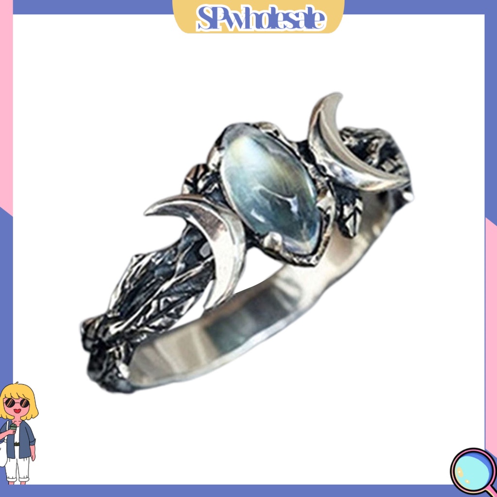 <SPwholesale> Nhẫn Đính Đá Phong Cách Bohemia Cổ Điển Dành Cho Nữ