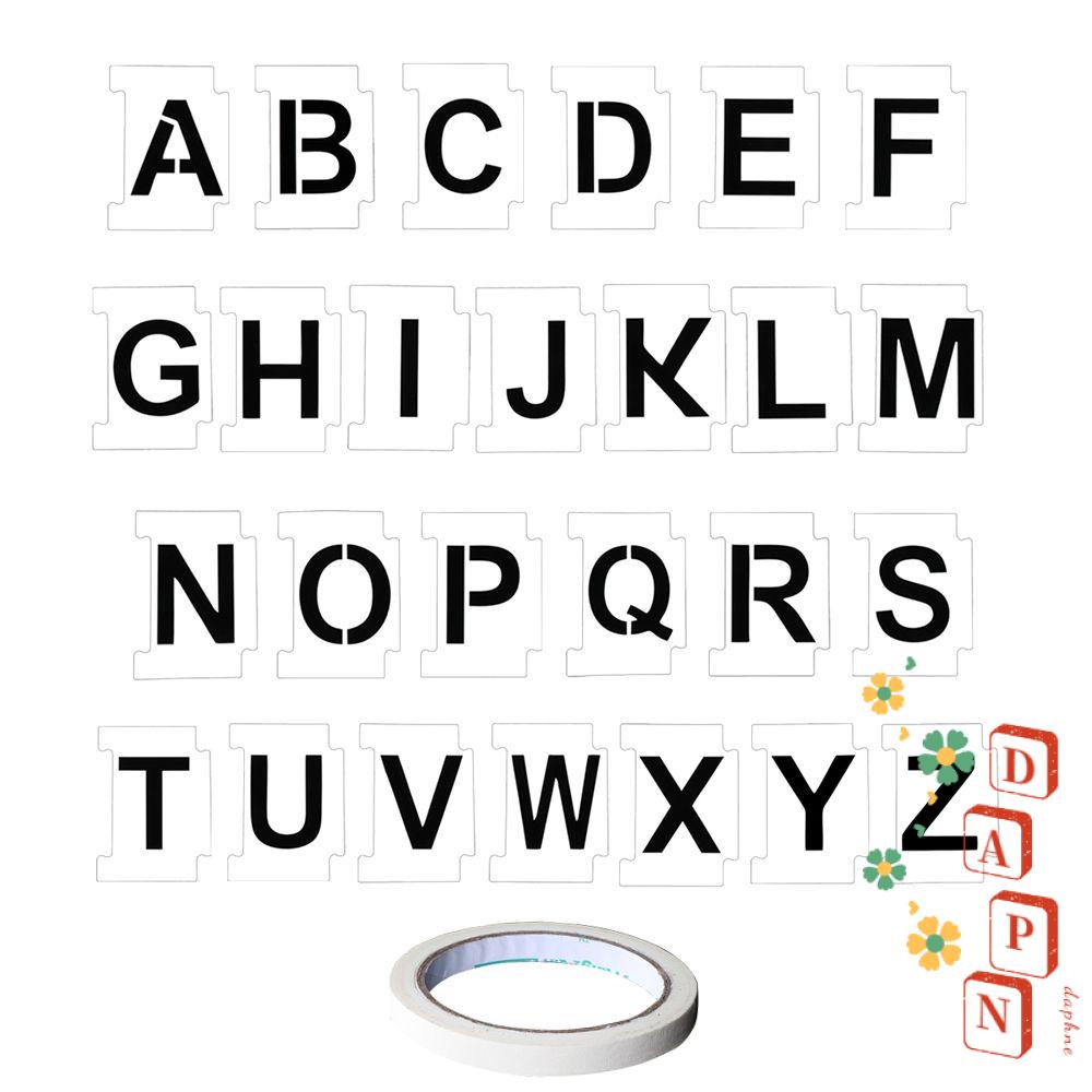 Bộ Khuôn Chữ Số 0-9 Bằng Nhựa DAPHS