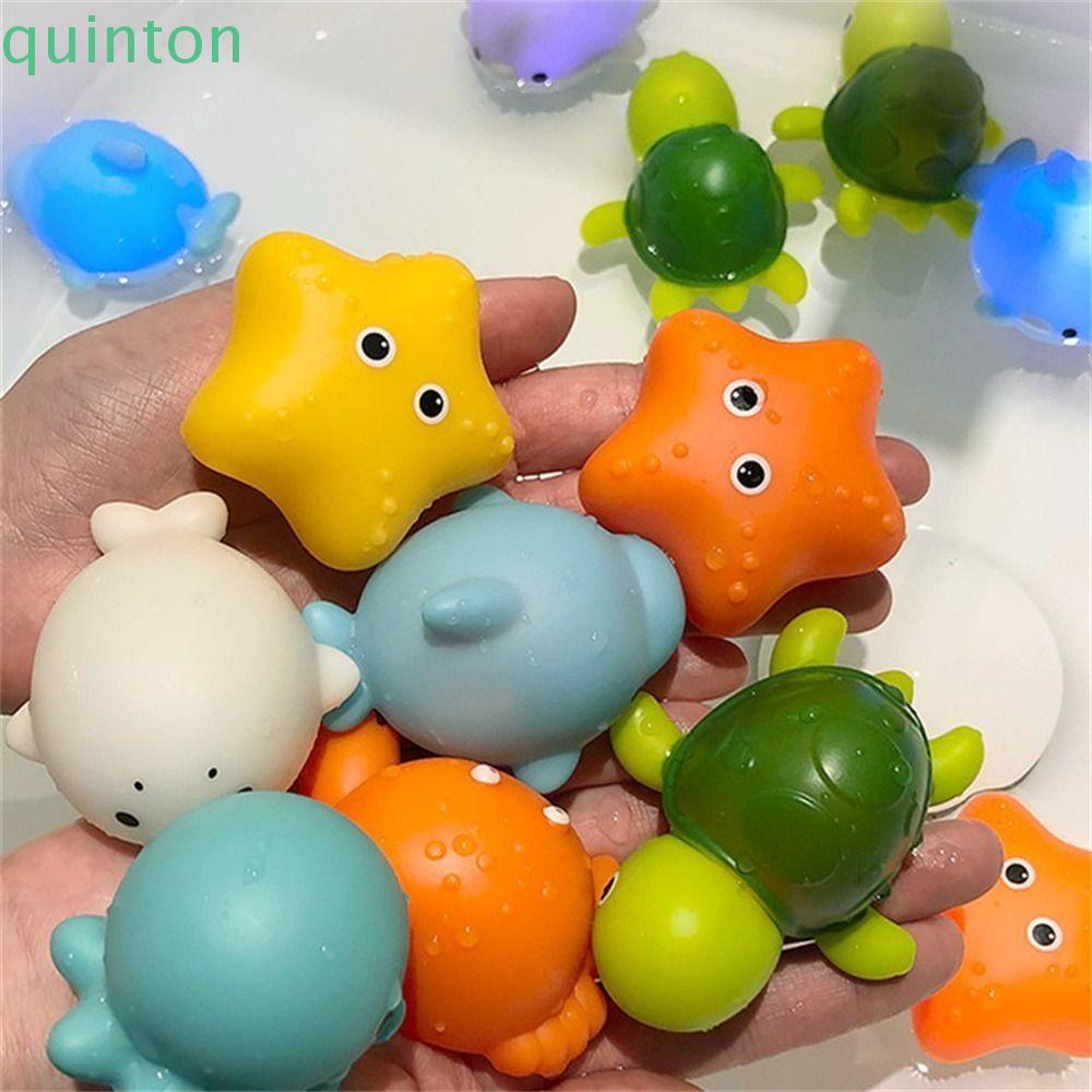 Ếch Nổi Có Đèn LED Phát Sáng Dễ Thương Cho Bé Chơi Khi Tắm