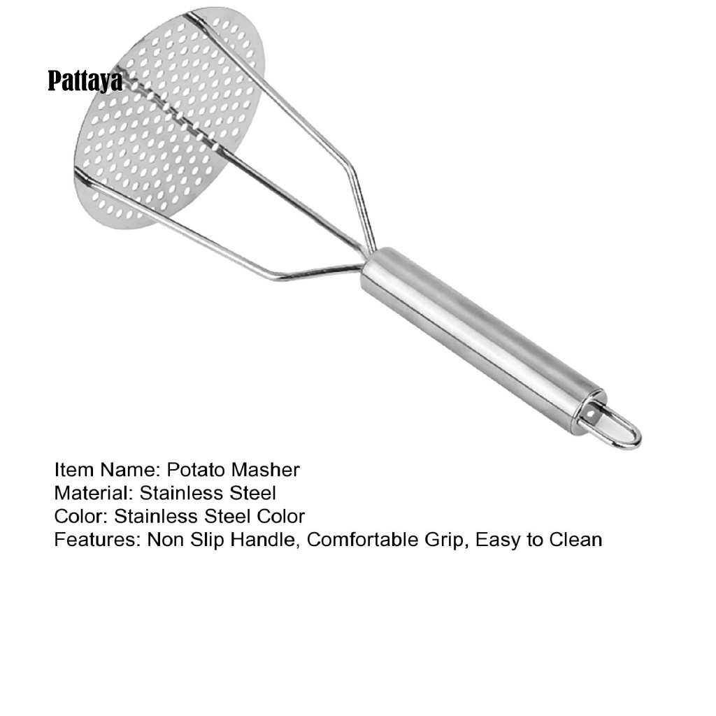 Dụng Cụ Nghiền Khoai Tây Bằng Thép Không Gỉ Thoải Mái