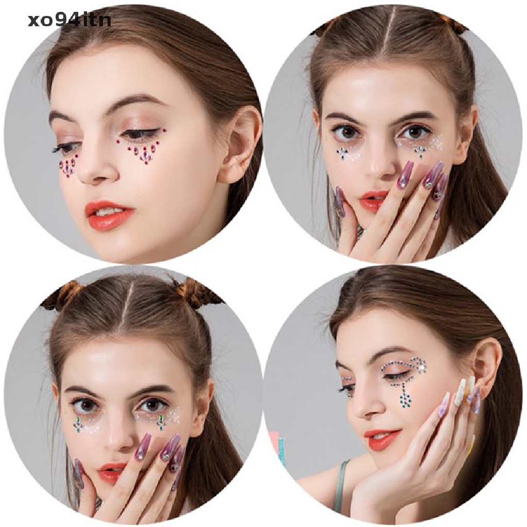 Kim Cương Giả 3D Dán Trang Trí Móng Tay Nghệ Thuật
