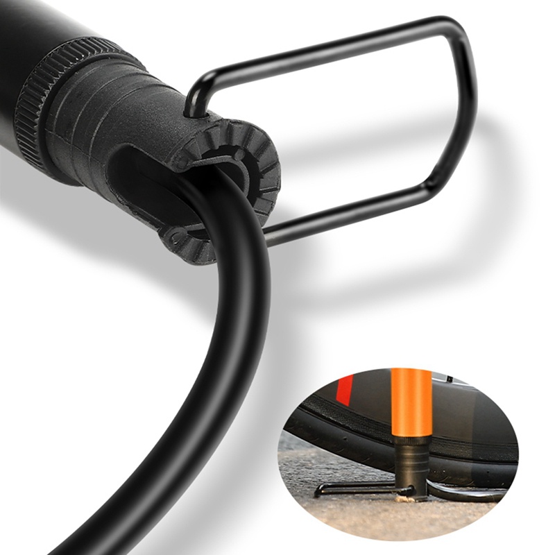 Bơm Hơi Xe Đạp 90Psi Bằng Hợp Kim Nhôm Tiện Dụng