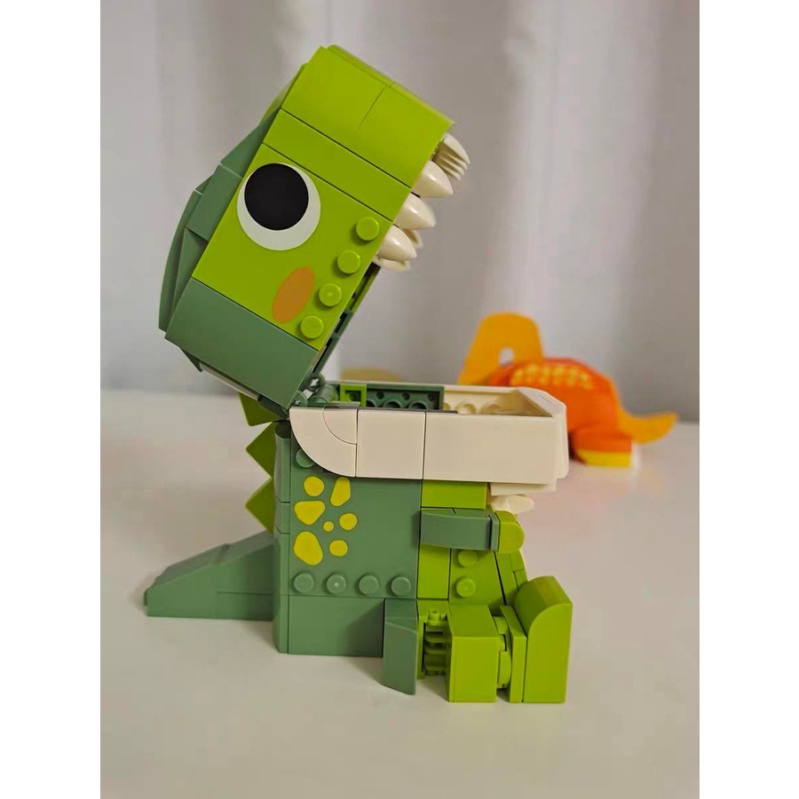 Đồ Chơi /Hộp Đựng Bút mô Hình Khủng Long Bá Vương Long Thủ Công Sáng Tạo Thích Hợp Làm Quà Tặng