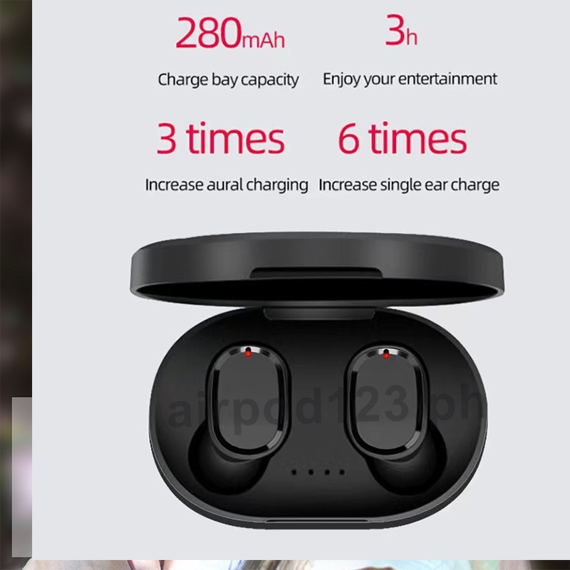 Tai Nghe Bluetooth Không Dây H1 TWS Tích Hợp MIC Cho Tất Cả Điện Thoại Thông Minh