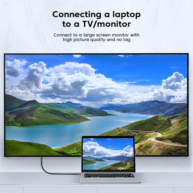 Dây Cáp HDMI 8K 60Hz 2.1 Cho Máy Chiếu HDTV Dài 1 / 2M / 3M / 5M