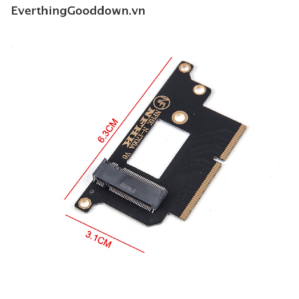 Bộ Chuyển Đổi Thẻ Nhớ NVME M.2 NGFF M-Key SSD Cho Macbook Pro 2016 2017 13 "A1708 vn