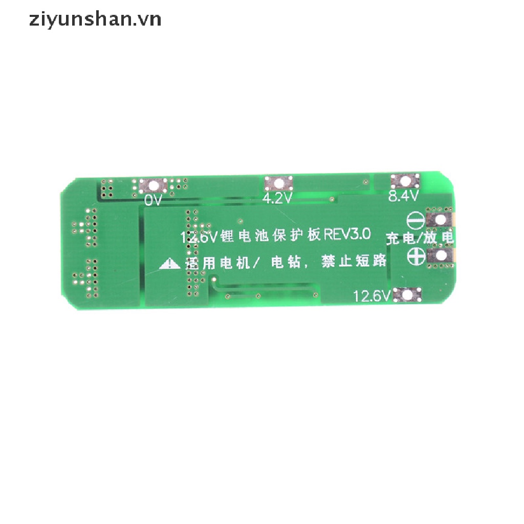 Bảng Mạch Sạc Pin Li-ion PCB BMS 12.6V 3S 20A 18650
