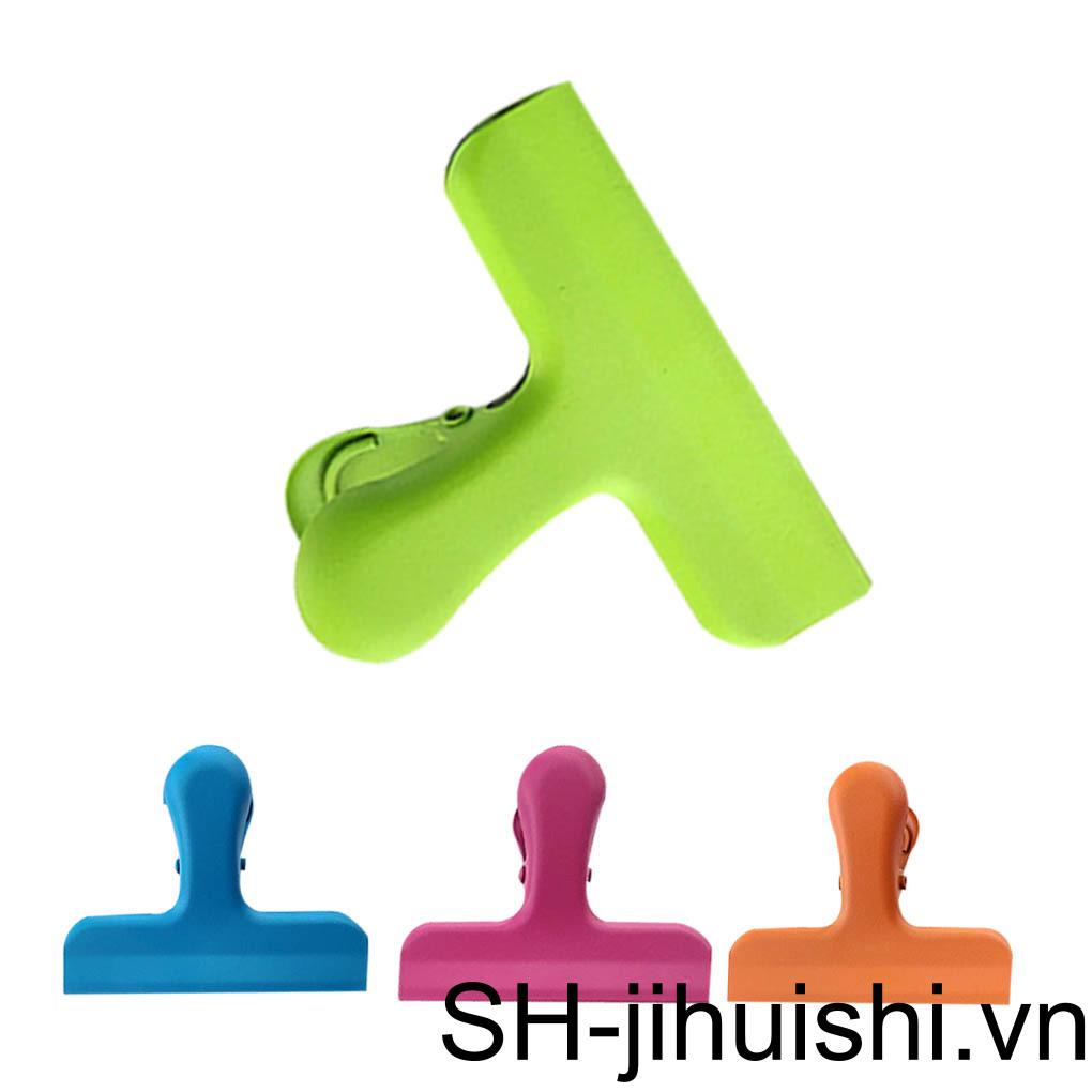 Set 4 Kẹp Miệng Túi Thực Phẩm Bằng Thép Không Gỉ