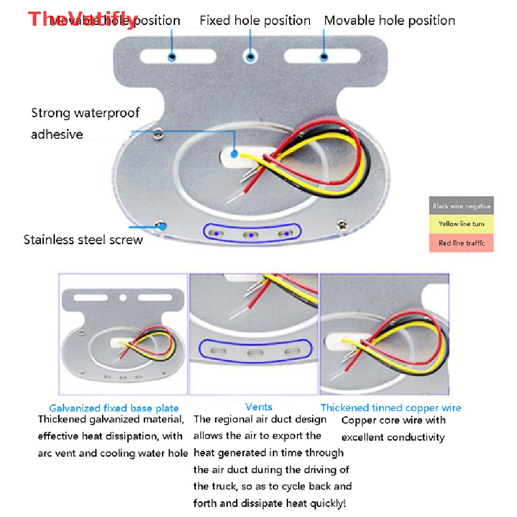 Đèn LED 24V Chống Thấm Nước Dành Cho Xe Tải