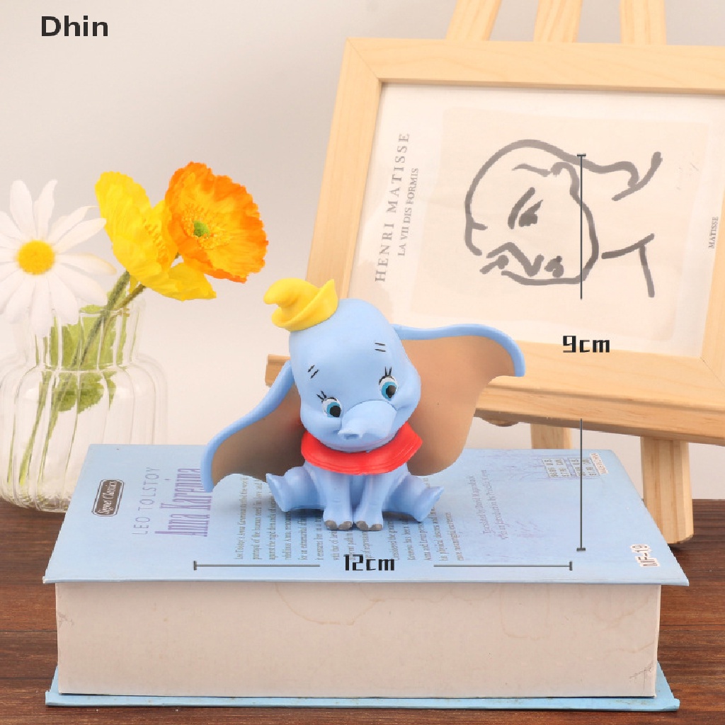 DISNEY Mô Hình Voi Dumbo Bằng Pvc Xinh Xắn Dành Cho Bé