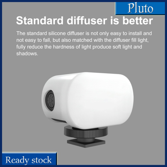 Mới Tấm Lọc Ánh Sáng 800LUX Góc 120 Độ Với 6 Màu Tùy Chỉnh Cho Máy Ảnh