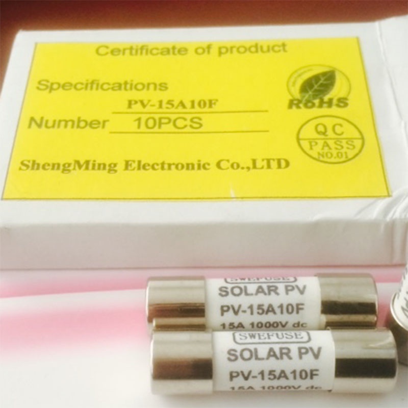 Set 10 Cầu Chì 1000 VDC Sử Dụng Năng Lượng Mặt Trời Chống Cháy Nổ