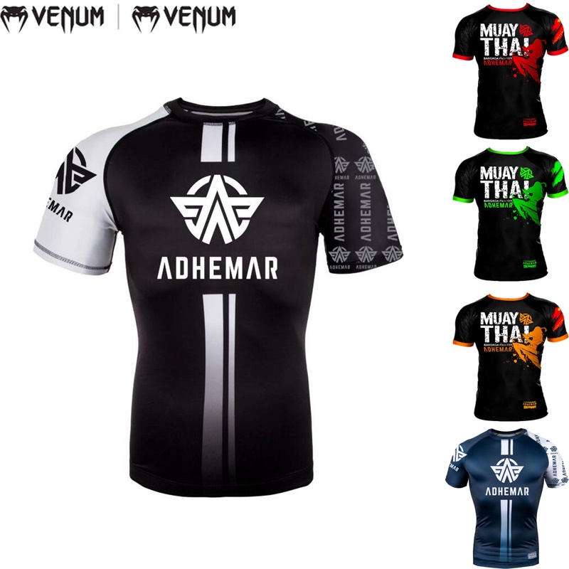 Mới Set Áo Thun + Áo Thun Tập Boxing / Muay Thái + Quần MMA