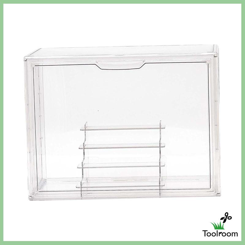 Hộp Trong Suốt Trưng Bày Túi Xách Xếp Chồng Tiện Dụng