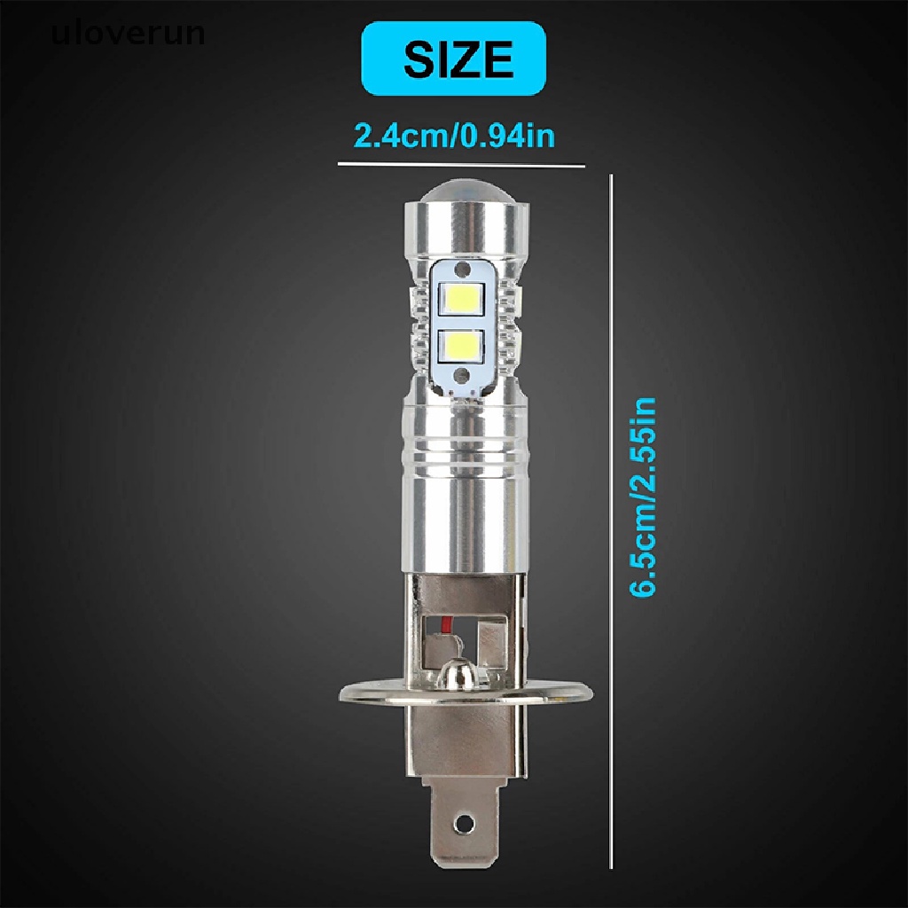 Đèn Pha Xe Hơi uloverun H1 Ánh Sáng Trắng 1800LM 6000K