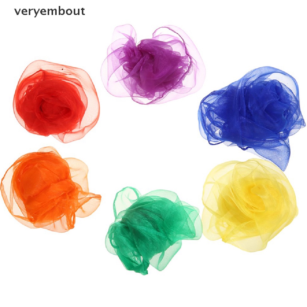 Set 12 Khăn Lụa 60 * 60cm Dùng Tập Múa