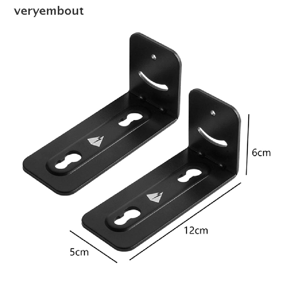 Giá Đỡ Loa Gắn Tường Bằng Kim Loại Chống Trượt Thông Dụng Cho Phòng Khách