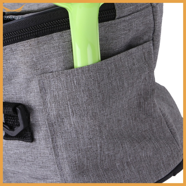 Túi Đựng Thức Ăn Cho Thú Cưng Cách Nhiệt Bằng Vải Oxford Có Tay Cầm Tiện Dụng