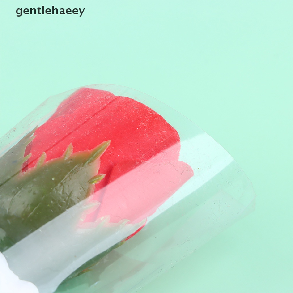 Bó 5 Bông Hoa Hồng Sáp Gấu Handmade DIY Sáng Tạo