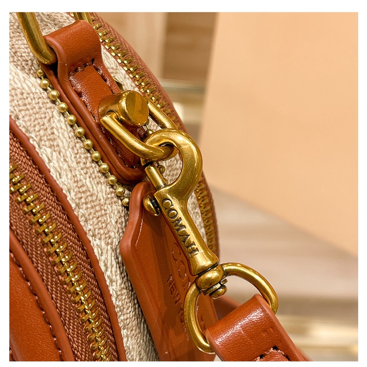 Túi Đeo Chéo Famy Dạng Tròn Nhỏ Thời Trang 2023 Sang Trọng Cho Nữ