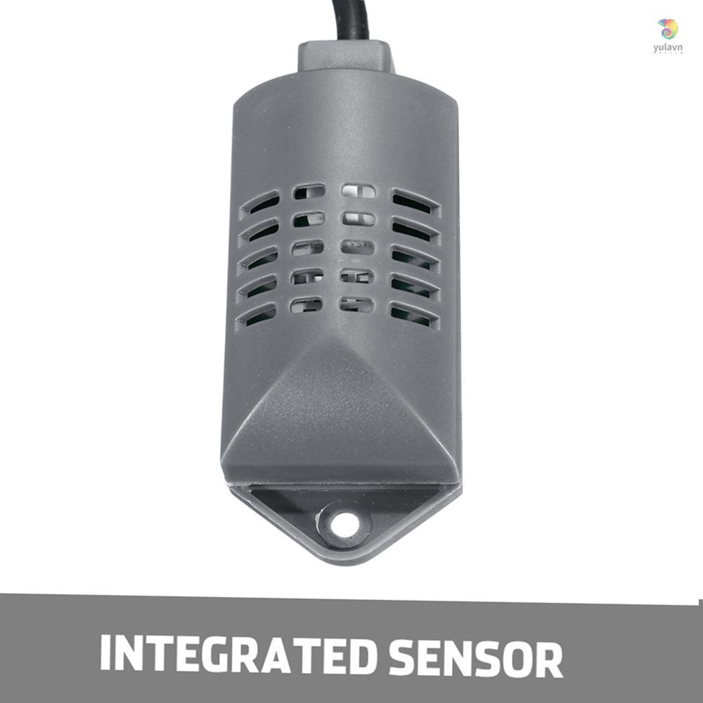 Bộ Điều Chỉnh Nhiệt Độ Và Độ Ẩm Kỹ Thuật Số Với Đầu Ra Cảm Biến Tích Hợp Rơ Le 110-220V