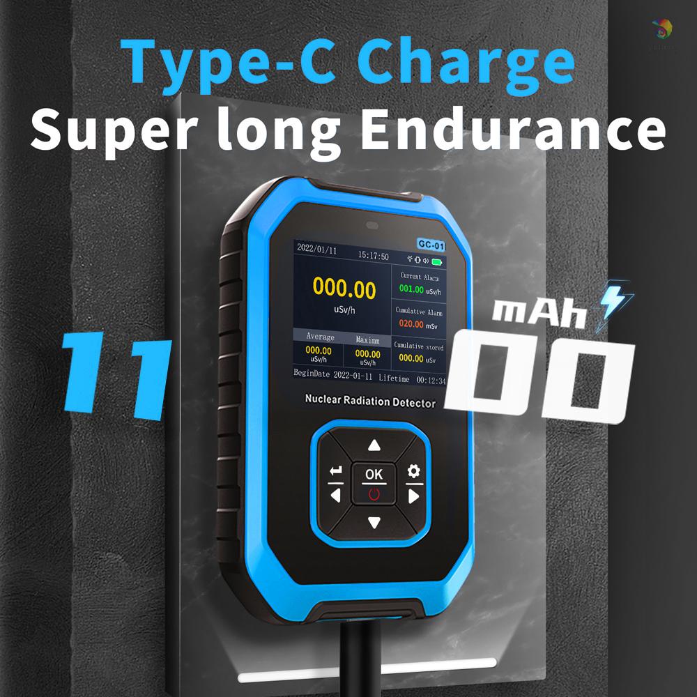 Máy Dò Bức Xạ Điện Từ FNIRSI Đa Năng Có Màn Hình LCD