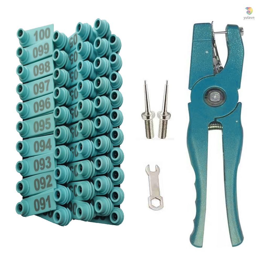 Kìm Gắn Thẻ Đánh Dấu Kèm 100 Ghim Và 2 Cờ Lê Chuyên Dụng