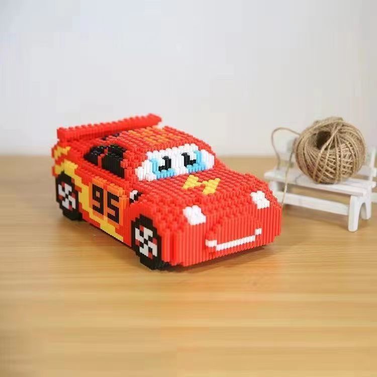 ❤️‍🔥Khối xây dựng đồ chơi lắp ráp xe 32cm nhân vật hoạt hình lớn gửi đồ chơi giáo dục lắp ráp mô hình búa