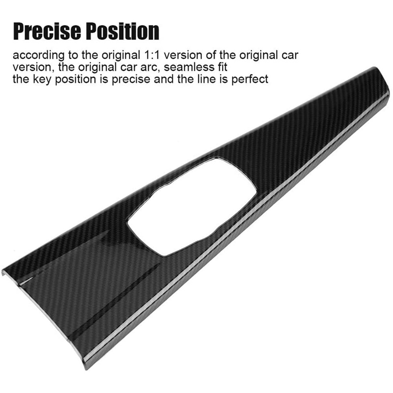 Miếng Dán Sợi Carbon Trang Trí Bảng Điều Khiển Đa Phương Tiện Cho BMW 3 Series F30 F34 4 Series F33 F36