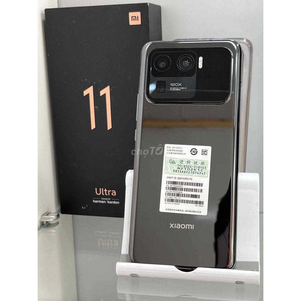 [MÃ DODU001] Điện thoại Xiaomi Mi 11 Ultra (8/256) Hàng chính hãng full hộp cân mọi tựa Game | BigBuy360 - bigbuy360.vn