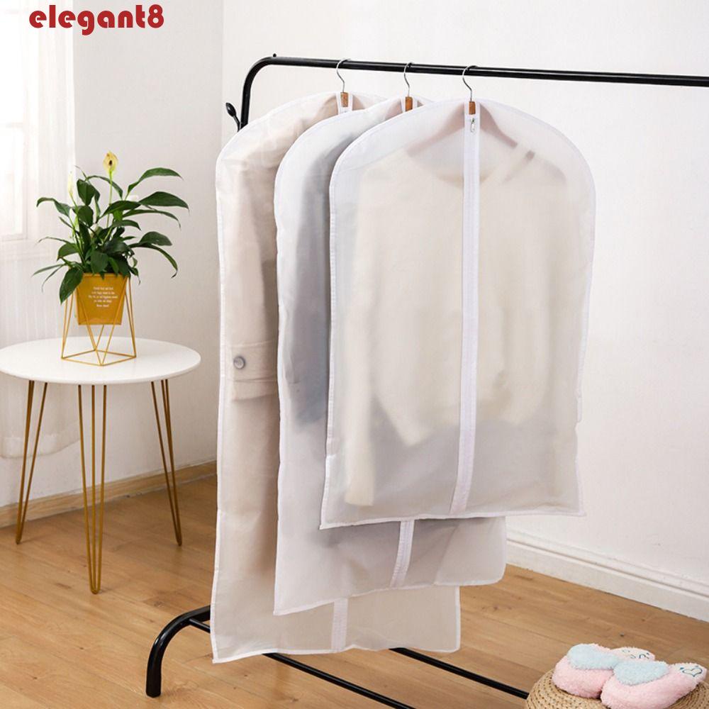 Vỏ Bọc Trong Suốt Có Khóa Kéo Thoáng Khí Bảo Vệ Quần Áo