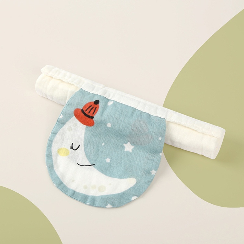 Khăn Cotton Dày Dặn Thấm Hút Mồ Hôi Thoáng Khí In Họa Tiết Hoạt Hình Cho Bé