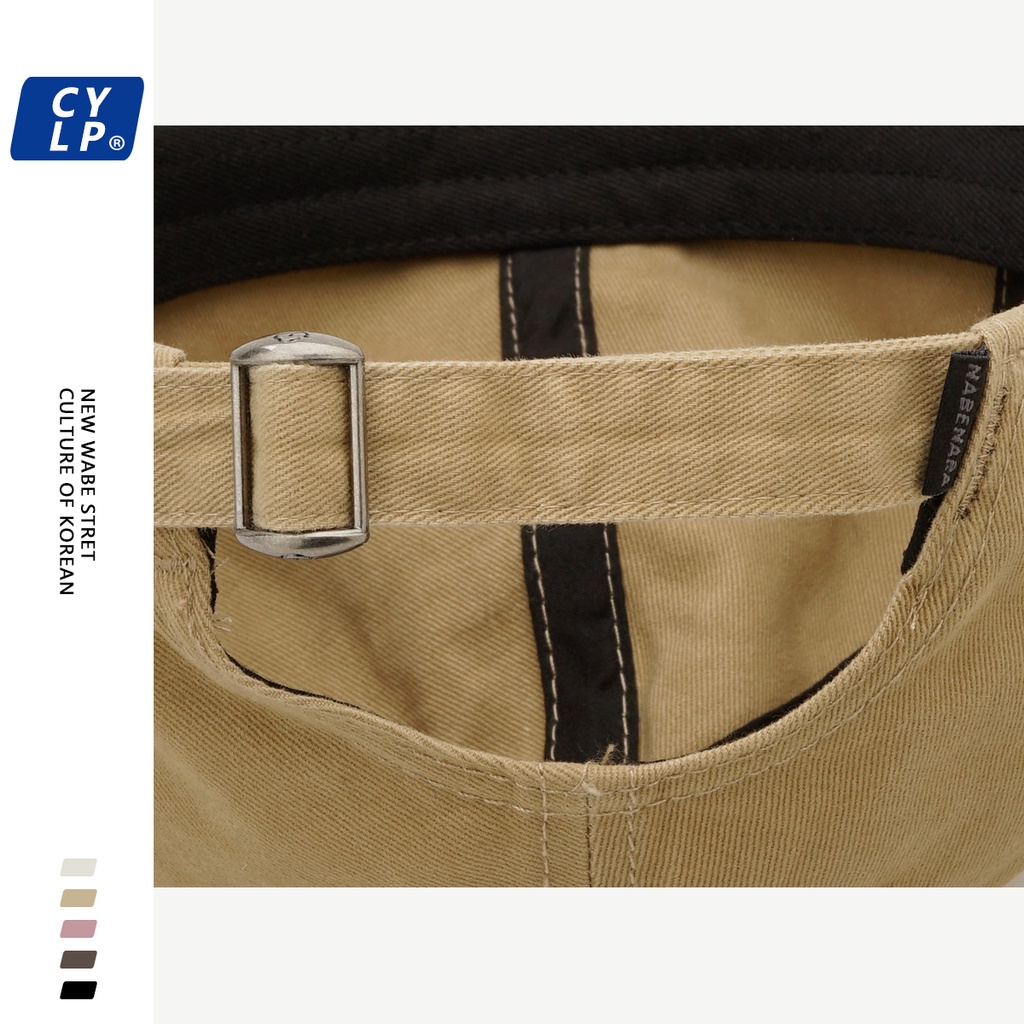 Mũ Lưỡi Trai Mềm Thêu Chữ Đơn Giản Thời Trang Hàn Quốc Chất Lượng Cao