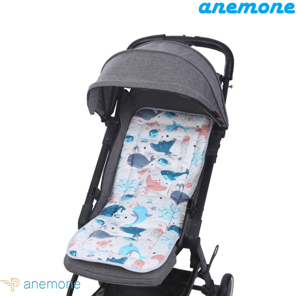 Đệm Lót Xe Đẩy Em Bé Chống Gió Thoáng Khí In Hoạt Hình Dễ Thương Đa Năng