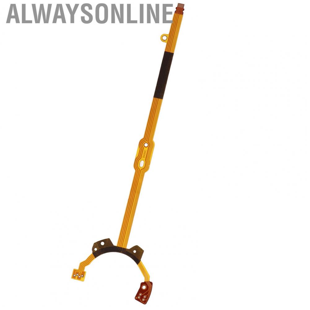 Alwaysonline Lens Flat Cable  Aperture Flex FPC Good Compatibility with Standard Size for Camera Maintenance
