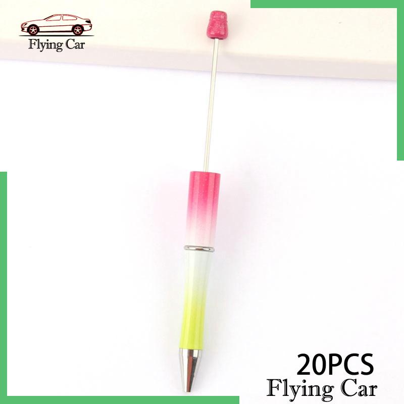 Set 20 Bút Bi Xỏ Hạt DIY Có Thể Dùng Để Vẽ Tranh / Kiểm Tra Lớp Học Lzdjfmy2