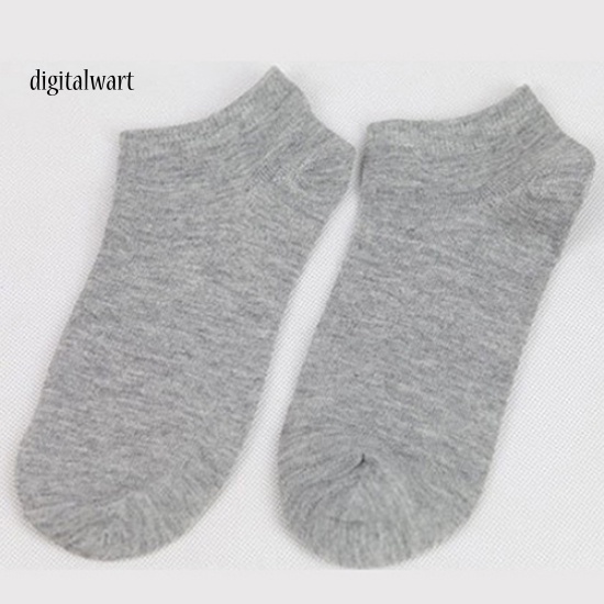 Kỹ Thuật Số| Đôi Vớ Cotton NgắN MàU Trơn ThoáNg Khí ThờI Trang Cho Nam