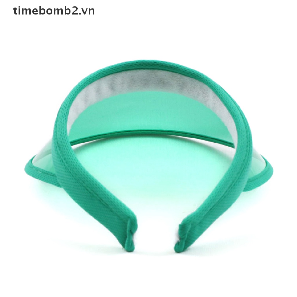 { # Mũ Lưỡi Trai Thể Thao Bằng Nhựa PVC Trong Suốt Chống Nắng Chống Tia UV Thời Trang Mùa Hè Cho Nam Và Nữ