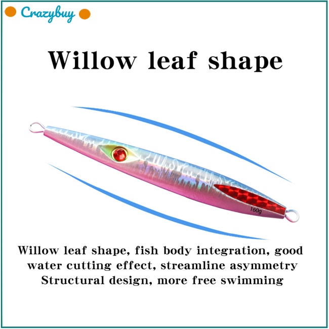 Cr Mồi Giả Câu Cá 130G 160G Bằng Kim Loại