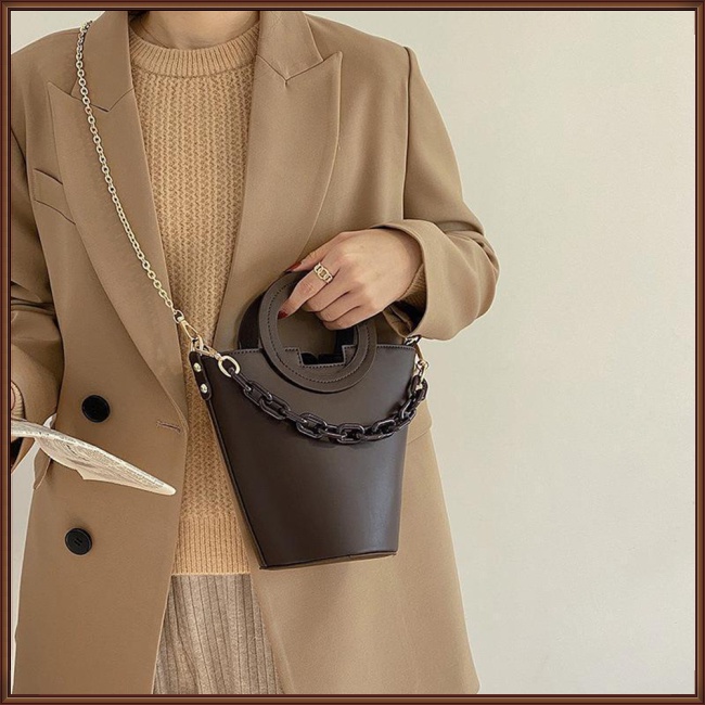 Túi Đeo Chéo Màu Sắc Thời Trang Sức Chứa Lớn Cho Nữ