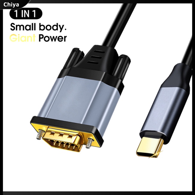 Cáp Chuyển Đổi Type-C Sang Vga Usb3.1 Chuyên Dụng Cho Máy Chiếu / Điện Thoại Di Động / Notebook