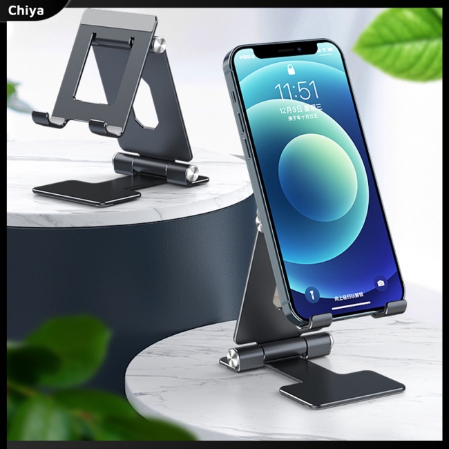 Giá Đỡ Điện Thoại Bằng Kim Loại Siêu Mỏng Có Thể Điều Chỉnh Góc Độ Tiện Dụng