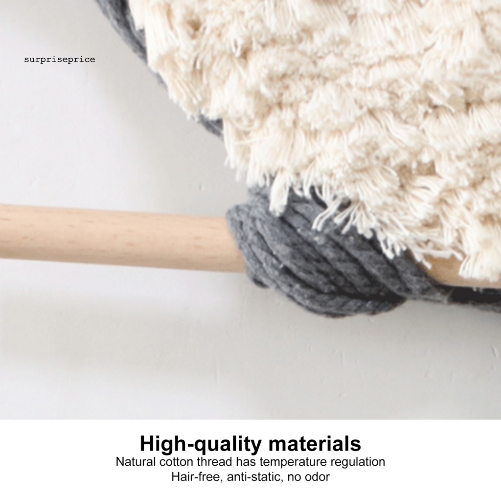 Phụ Kiện Treo Tường Trang Trí Hình Chim Cú Bằng Cotton Dễ Thương